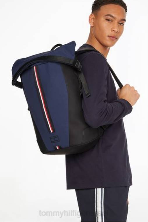 תיק גב לנוסעים עירוניים NX203361 כְּחוֹל Tommy Hilfiger