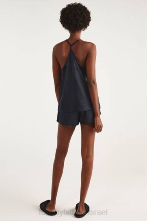 סט פיג'מות סאטן NX203368 כְּחוֹל Tommy Hilfiger