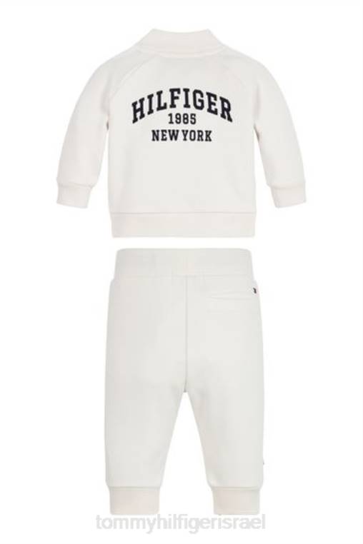 סט נעלי ריצה לתינוקות NX203381 קרם Tommy Hilfiger