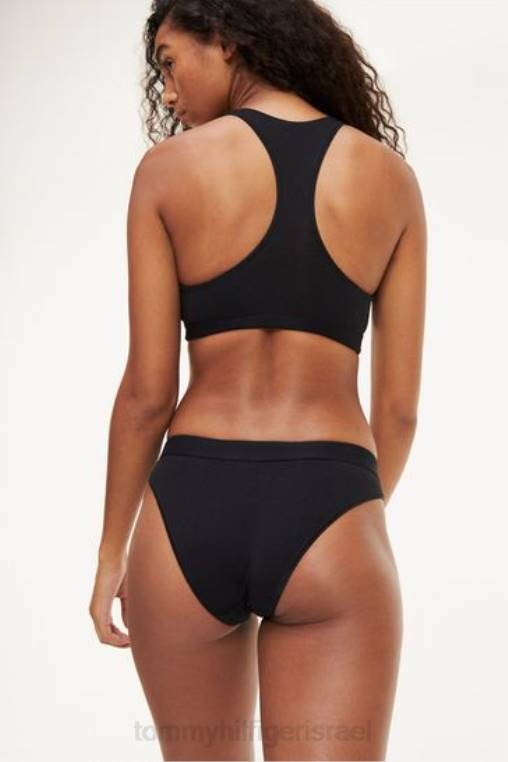 תחתוני ביקיני מקוריים NX203389 שָׁחוֹר Tommy Hilfiger