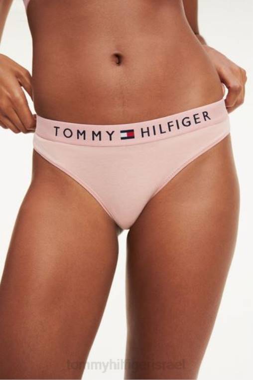 תחתוני ביקיני מקוריים NX203412 וָרוֹד Tommy Hilfiger