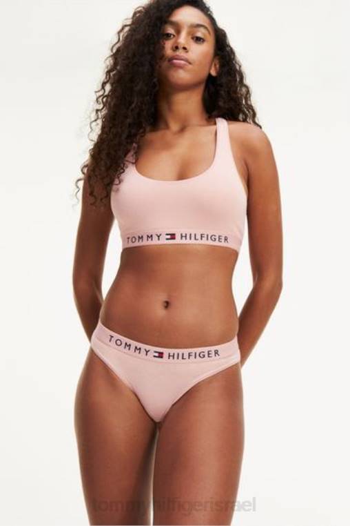 תחתוני ביקיני מקוריים NX203412 וָרוֹד Tommy Hilfiger