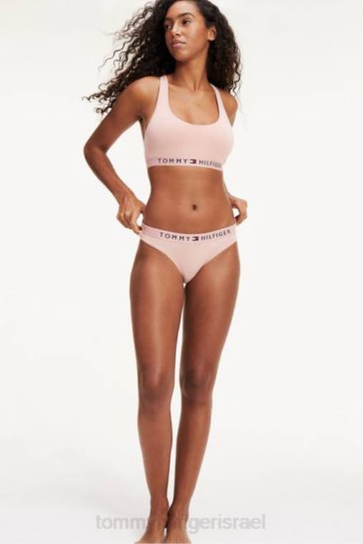 תחתוני ביקיני מקוריים NX203412 וָרוֹד Tommy Hilfiger