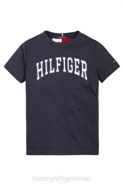 חולצת טריקו של האוניברסיטה NX203438 כְּחוֹל Tommy Hilfiger