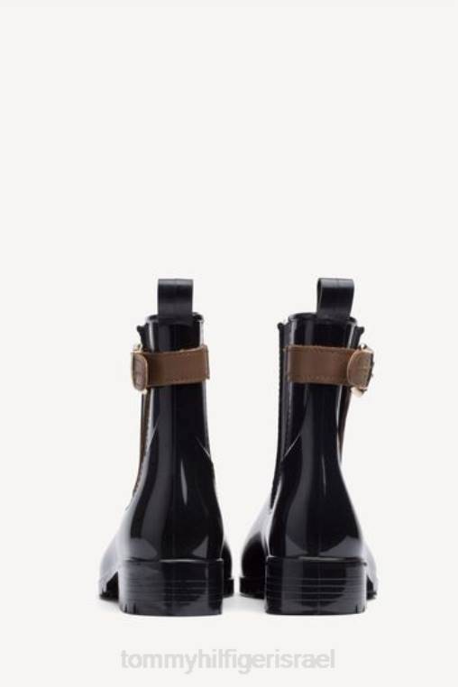 מגפיים עם אבזם פטנט NX203441 שָׁחוֹר Tommy Hilfiger