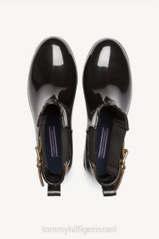 מגפיים עם אבזם פטנט NX203441 שָׁחוֹר Tommy Hilfiger