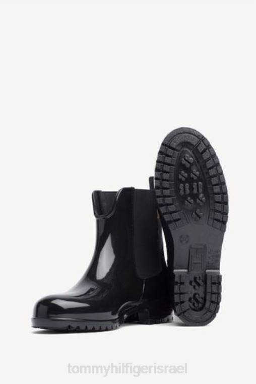 מגפיים עם אבזם פטנט NX203441 שָׁחוֹר Tommy Hilfiger