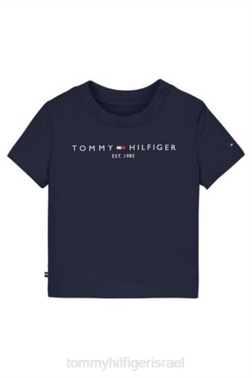 חולצת טריקו חיונית לתינוק NX203448 כְּחוֹל Tommy Hilfiger