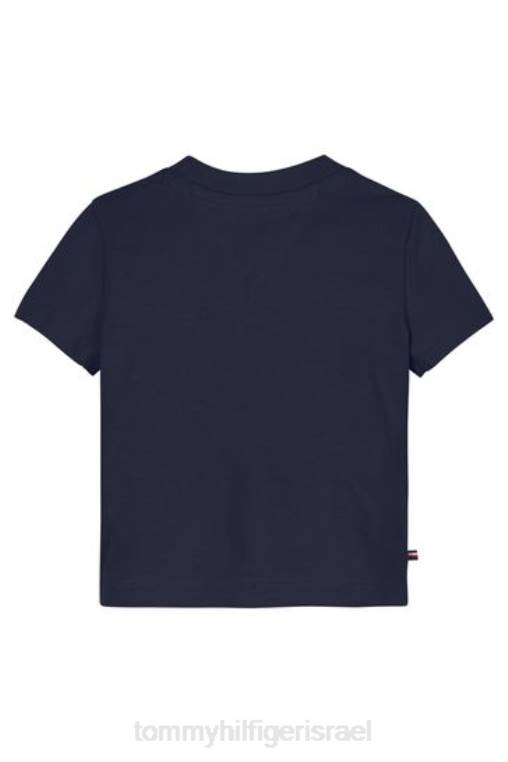 חולצת טריקו חיונית לתינוק NX203448 כְּחוֹל Tommy Hilfiger