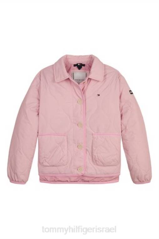 ז'קט קווילט NX203453 וָרוֹד Tommy Hilfiger