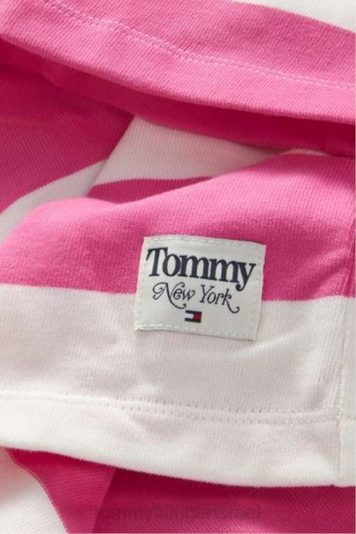 חולצת רוגבי NX203469 וָרוֹד Tommy Hilfiger