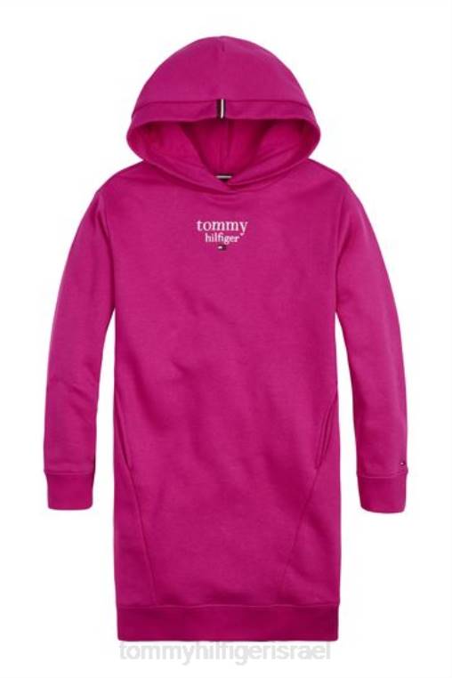 שמלת זיעה גרפית NX203487 וָרוֹד Tommy Hilfiger