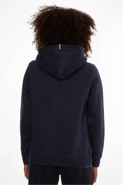 קפוצ'ון רקום במונוגרמה NX203508 כְּחוֹל Tommy Hilfiger