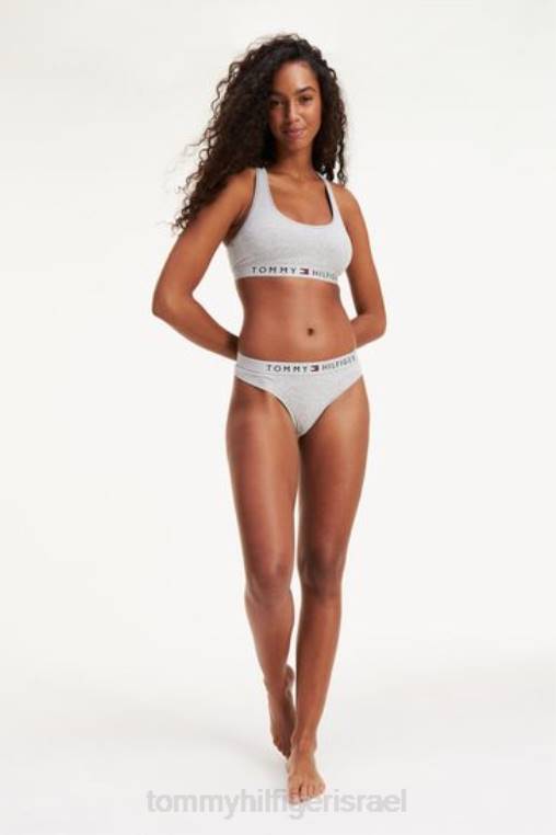 חוטיני מקורי NX203555 אפור Tommy Hilfiger