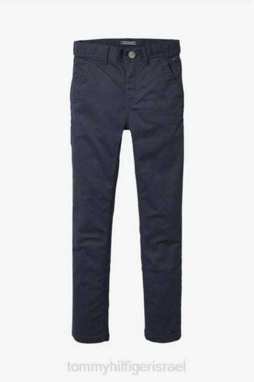 צ'ינו רזה לבנים NX203568 כְּחוֹל Tommy Hilfiger