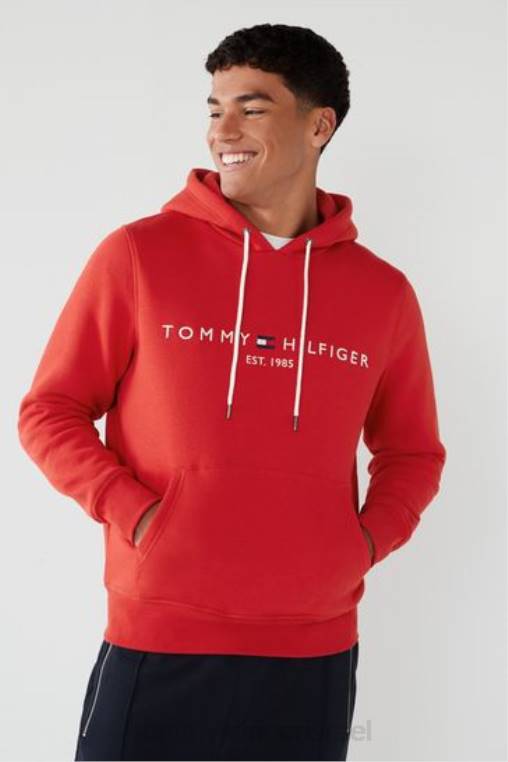 קפוצ'ון לוגו NX203570 אָדוֹם Tommy Hilfiger