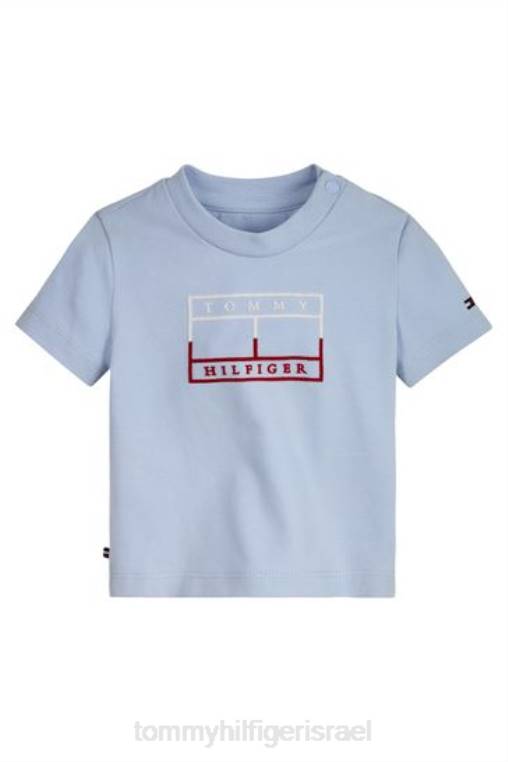 חולצת טריקו גרפית לתינוק NX203612 כְּחוֹל Tommy Hilfiger