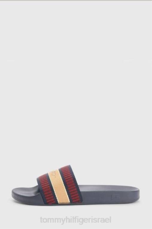 שקופיות חתימה של רשת NX203627 כְּחוֹל Tommy Hilfiger