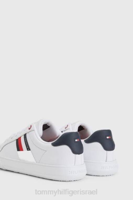 מאמני עור חיוניים NX203628 לבן Tommy Hilfiger