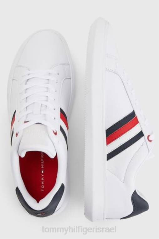 מאמני עור חיוניים NX203628 לבן Tommy Hilfiger