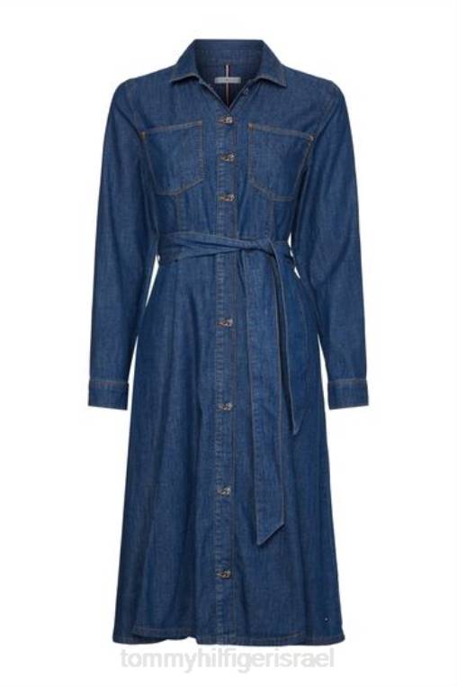 שמלת מידי של מאדי NX203639 כְּחוֹל Tommy Hilfiger