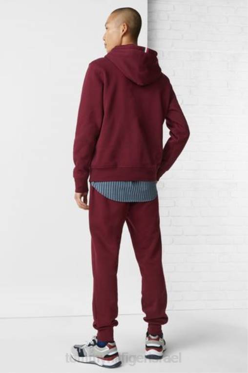 קפוצ'ון מונוגרמה חיוני NX203646 אָדוֹם Tommy Hilfiger