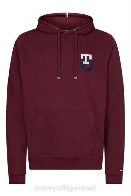 קפוצ'ון מונוגרמה חיוני NX203646 אָדוֹם Tommy Hilfiger