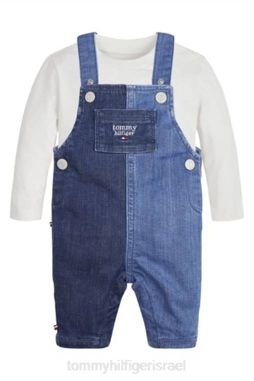 סט נעלי בית לתינוק NX203667 קרם Tommy Hilfiger