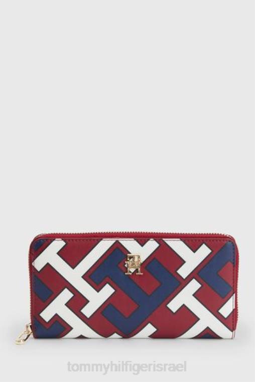 ארנק איקוני גדול NX203670 כְּחוֹל Tommy Hilfiger