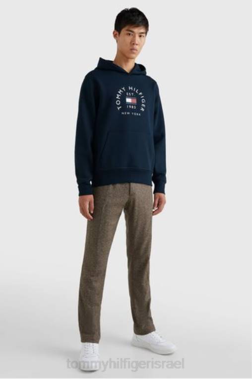 קפוצ'ון ארכיון דגל NX203674 כְּחוֹל Tommy Hilfiger