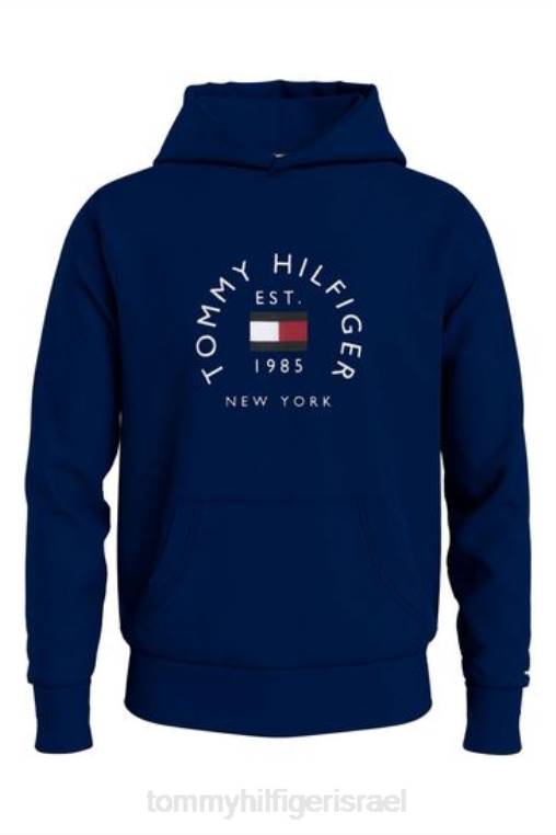 קפוצ'ון ארכיון דגל NX203674 כְּחוֹל Tommy Hilfiger