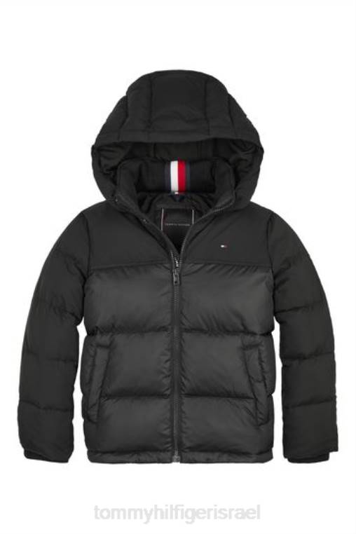 ז'קט מעורב NX203729 שָׁחוֹר Tommy Hilfiger