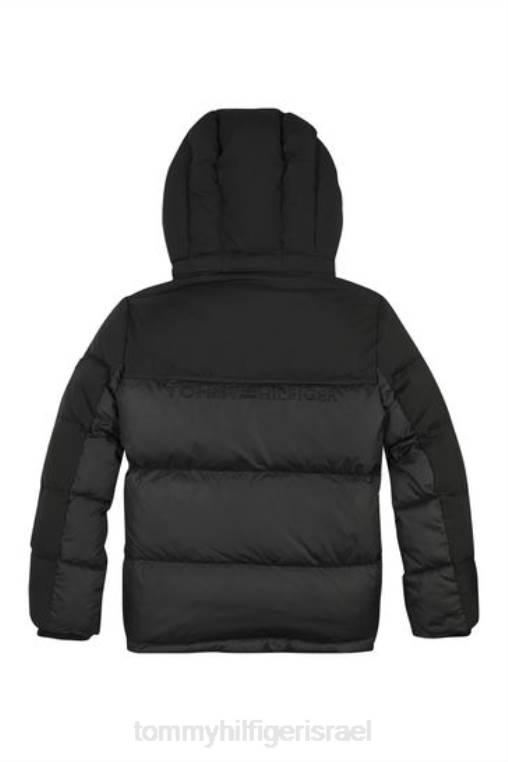 ז'קט מעורב NX203729 שָׁחוֹר Tommy Hilfiger