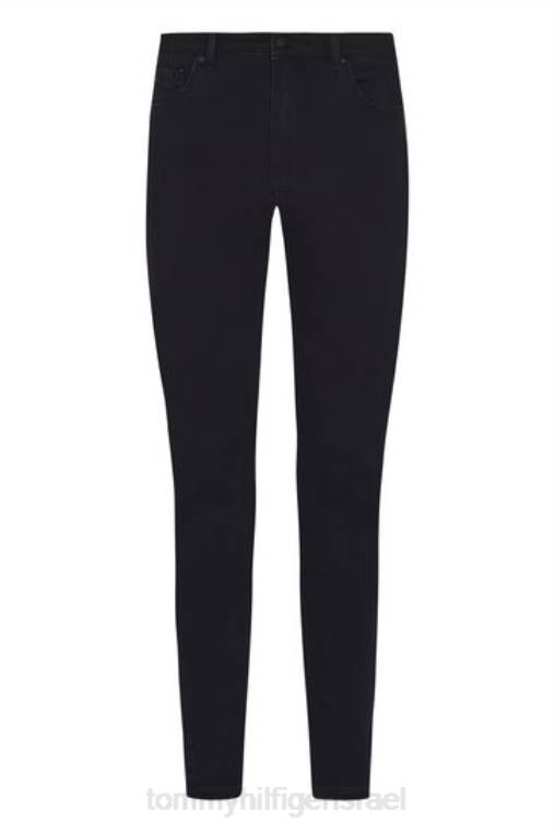 ג'ינס סקיני ג'ינס של הרלם מעוקל לנשים NX203741 שָׁחוֹר Tommy Hilfiger