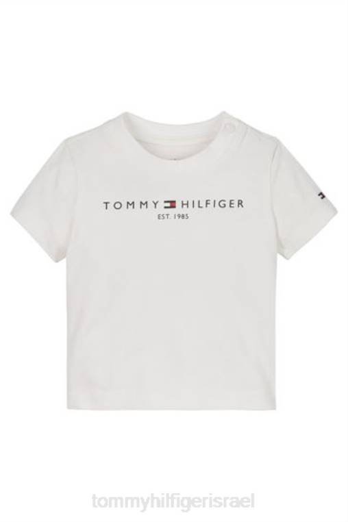 חולצת טריקו חיונית לתינוק NX203755 לבן Tommy Hilfiger