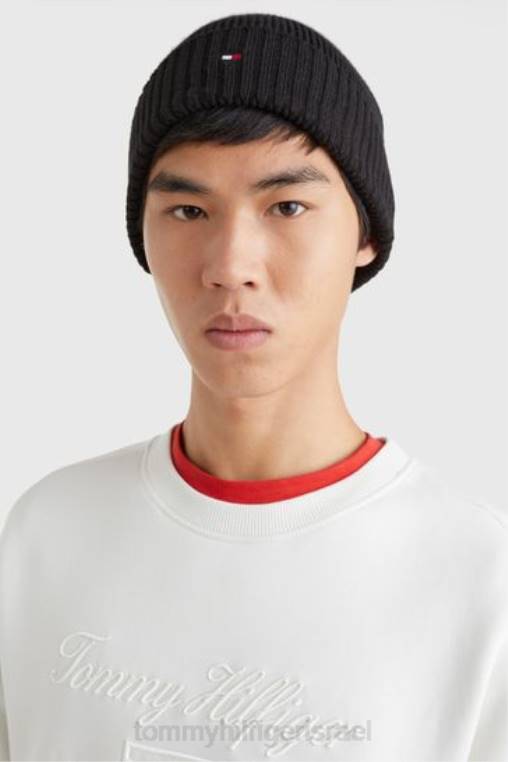 כפת דגל חיונית NX203757 שָׁחוֹר Tommy Hilfiger