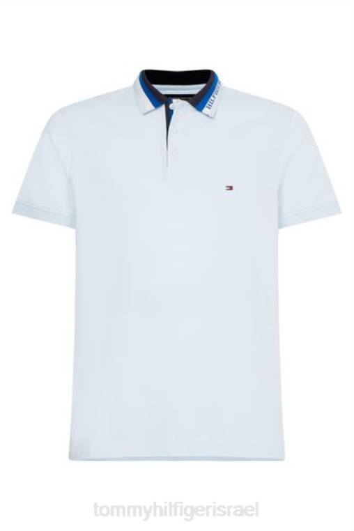 חולצת פולו מולין NX203782 כְּחוֹל Tommy Hilfiger