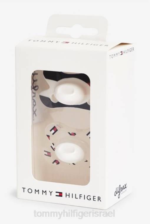 סט דמה לתינוק NX203805 לבן Tommy Hilfiger
