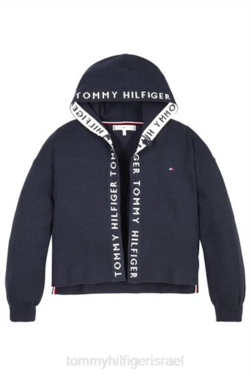 קרדיגן מצולע NX203810 כְּחוֹל Tommy Hilfiger