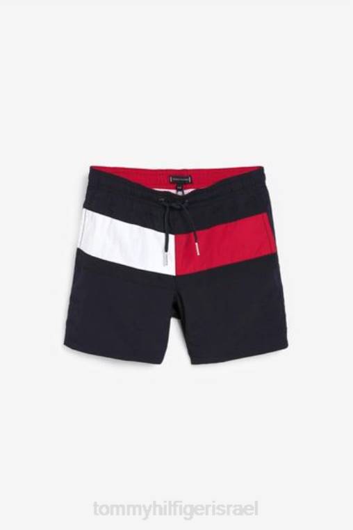 מכנסי ים כחולים NX203815 חיל הים Tommy Hilfiger