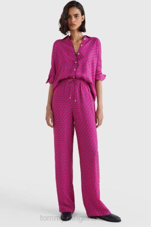 חולצת פלור פולארד NX203816 וָרוֹד Tommy Hilfiger