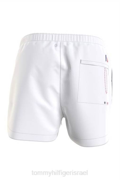 מכנסי ים מכנסיים קצרים NX203824 לבן Tommy Hilfiger