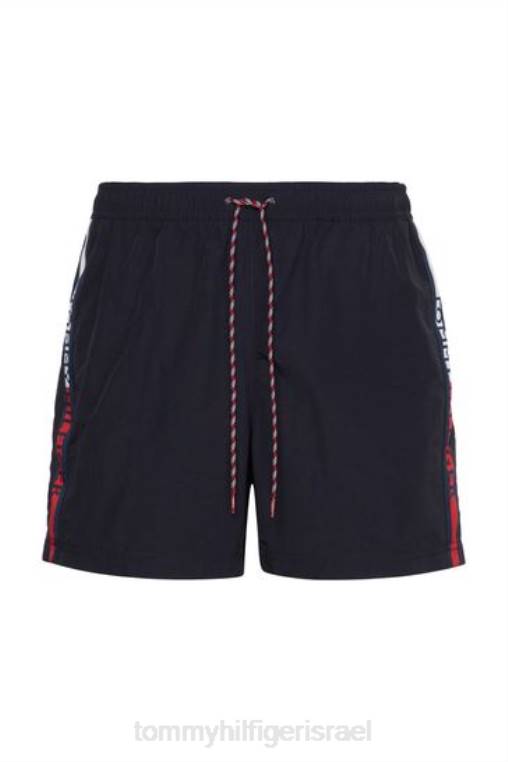 מכנסי שחייה קצרים בשמי מדבר NX203831 כְּחוֹל Tommy Hilfiger