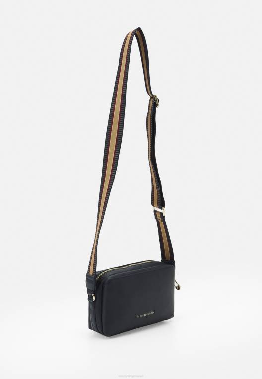 תיק מצלמת חיים על פני תיק הגוף NX203848 חלל כחול Tommy Hilfiger