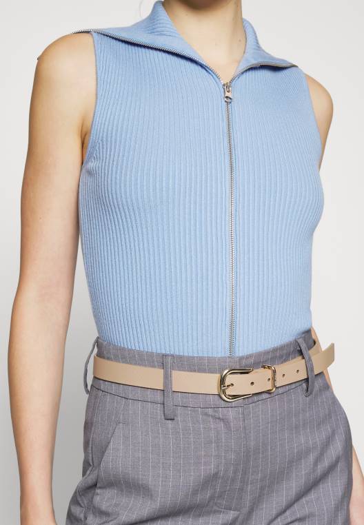 חגורה שיקית ייחודית NX203867 בז'/ורד Tommy Hilfiger