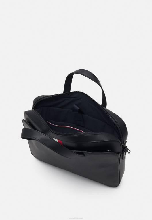 תיק למחשב נייד במרכז העיר NX203880 שָׁחוֹר Tommy Hilfiger