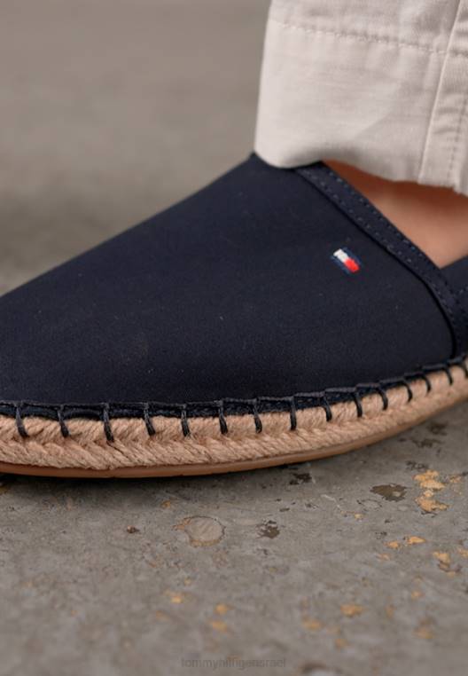 נעלי אספדריל שטוחות בסיסיות NX203912 שמיים מדבריים Tommy Hilfiger