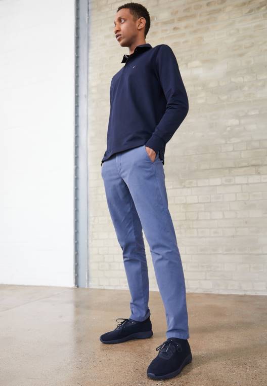 נעלי סריגת גרבי ראנר קלות משקל NX203921 שמיים מדבריים Tommy Hilfiger