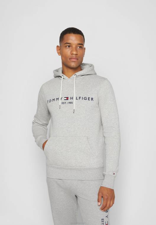 קפוצ'ון לוגו NX203927 אפור Tommy Hilfiger