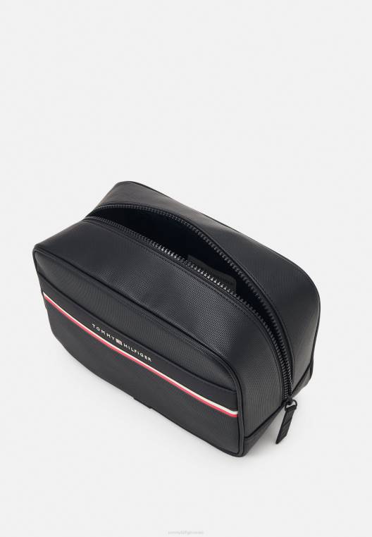 תיק כביסה פסים לשני המינים NX203935 שָׁחוֹר Tommy Hilfiger